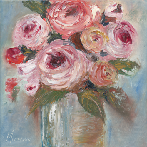 Crealuna - original acrylic painting by South African artist Miranda Gerber