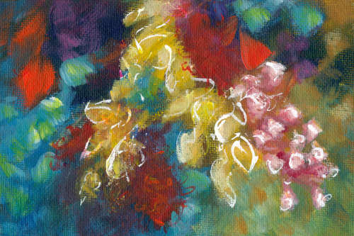 Mini Postcard Sized Painting 7