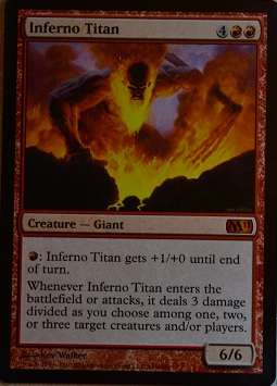 Magic The Gathering Inferno Titan (Creature)