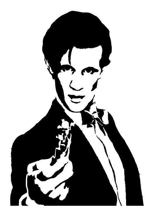 Dr Who Vinyl Wall Art