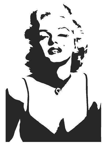 Marilyn Monroe Vinyl Wall Art