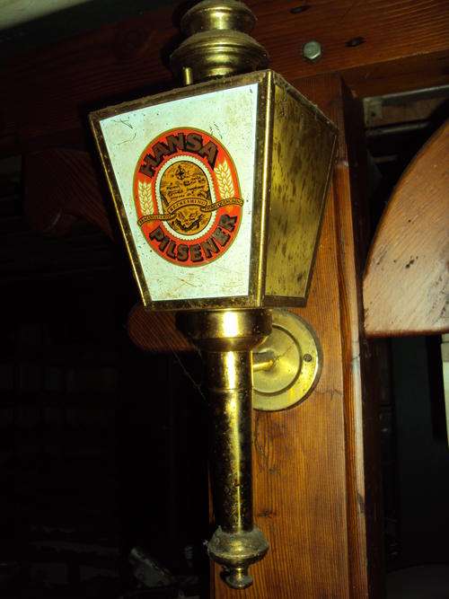 HANSA PILSNER PUB/BAR LIGHT- LANTERN STYLE