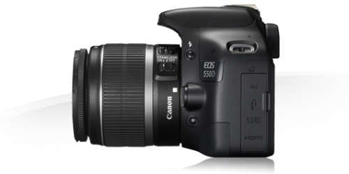 Canon EOS 550D Digital SLR camera with 18-55mm & 55-250mm Lenses
