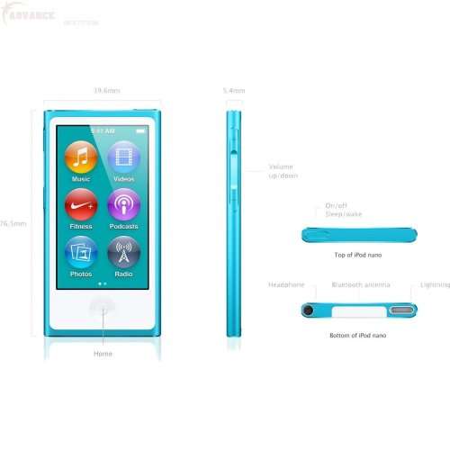 APPLE iPOD | 7TH GENERATION | 16GB | BLUE | ORIGINAL | CHEAPEST BUY NOW ON BIDORBUY |WAS R3099
