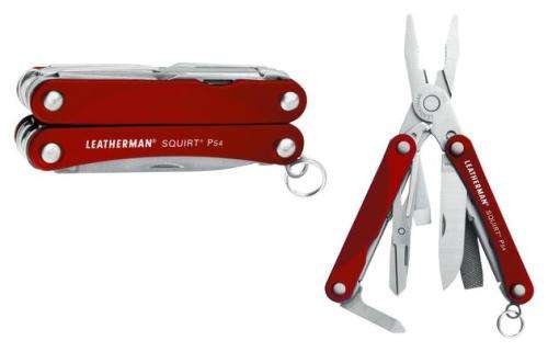 LEATHERMAN SQUIRT PS4 | GENUINE LEATHERMAN | MATTE RED