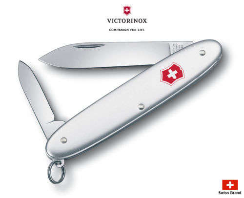 VICTORINOX SWISS ARMY KNIFE | EXCELSIOR | MEDIUM | ORIGINAL | SLIM BRUSHED METAL PANELS | BRAND NEW