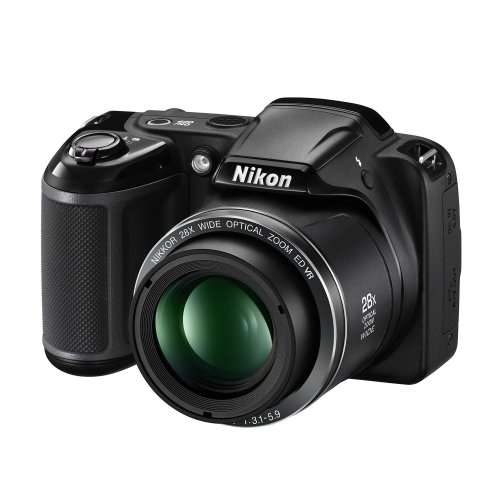 Nikon Coolpix L340 20.2MP Digital Camera with 28x Optical Zoom | WAS R4700