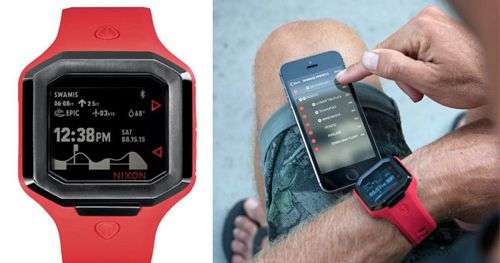 NIXON ULTRATIDE SMART WATCH | CONCRETE SS| MONITOR TIDES REALTIME |WITH SURFLINE|RETAILS FOR R4699