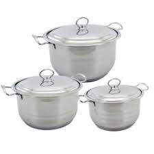 Chukbok 6-Piece High Quality 18/10 Stainless Steel Stock Pot