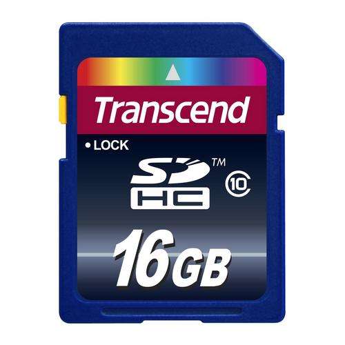 R1.00 NO RESERVE - LOCAL STOCK - Transcend 16GB SDHC Memory Card Class 10