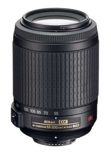 Nikon AF-S 55-200mm VR Stabilized Lens