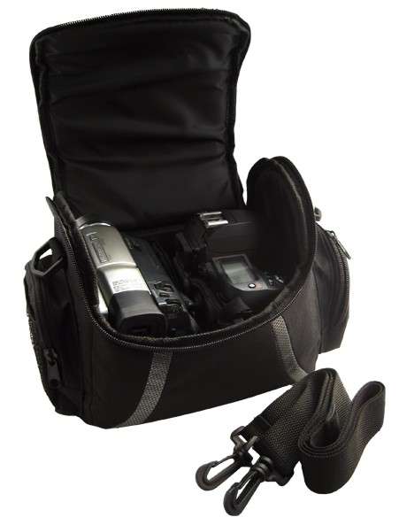 Zeikos Camera Bag For Canon 1000D, 450D, 500D, Nikon D3000, D3100, D5000, Fuji HS10, HS20