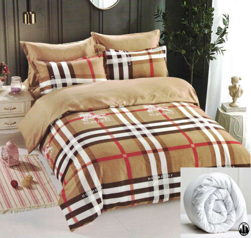 5 Piece Printed Cotton Bedding Combo | Queen