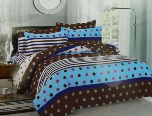 Various 6 Piece Printed Microfiber Duvet Cover Sets | Double & Queen
