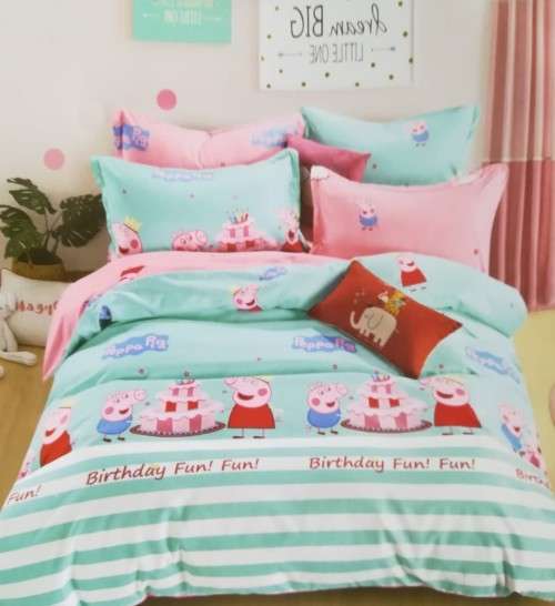 Various 4 Piece Kids Cotton Duvet Cover Sets | Double