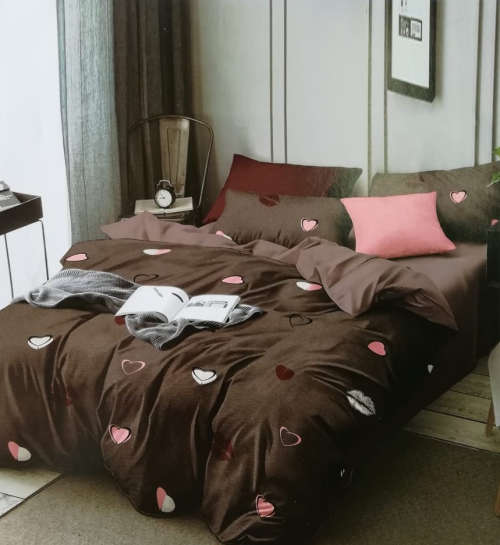 4 Piece Cotton Cotton Comforter Set | Queen