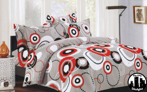 Various 6 Piece Printed Microfiber Duvet Cover Sets | Double & Queen