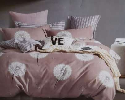 6 Piece Cotton Duvet Cover Set | Double