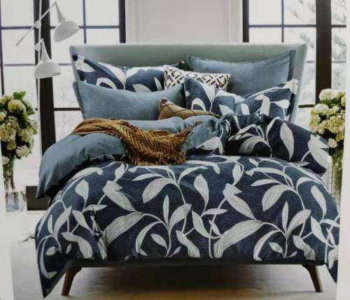 6 Piece Cotton Duvet Cover Set | King