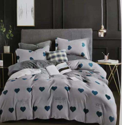 6 Piece Cotton Duvet Cover Set | Queen