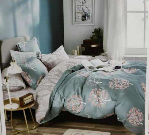 6 Piece Cotton Duvet Cover Set | Queen