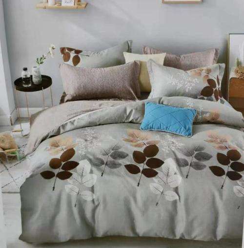 6 Piece Cotton Duvet Cover Set | Queen