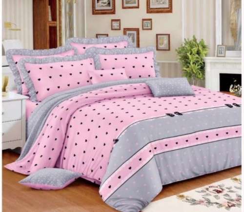 3 Piece Cotton Quilt Set | Double