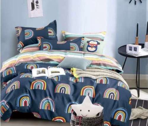 6 Piece Cotton Duvet Cover Set | Queen