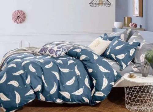 6 Piece Cotton Duvet Cover Set | Queen