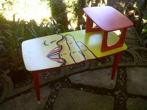 Retro Telephone Table