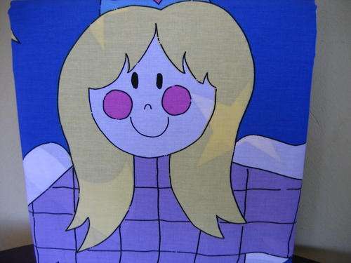 An adorable Three Quater Duvet Set Cover for Girls room