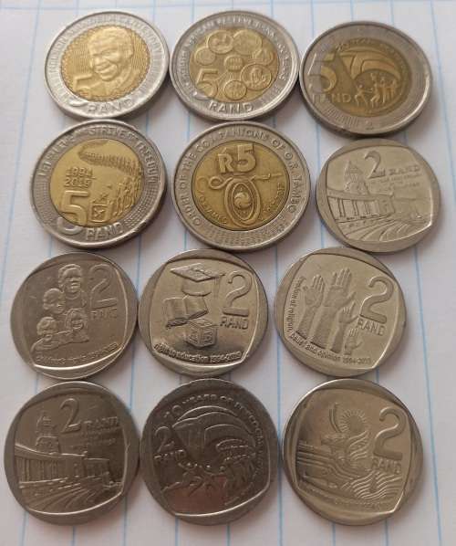 Mandela and South Africa Commemorative Coins