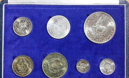 Scares 1963 Proofset In SA Mint Box Only 2525 Sets World Wide Herns Handbook R1700.00