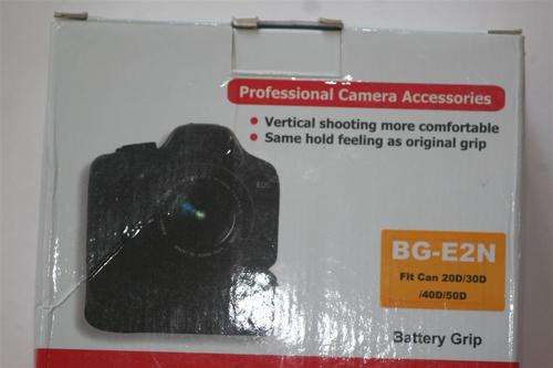 Battery Grip for Canon 20D,30D,40D,50D with infra red remote