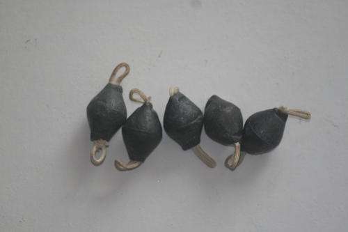 Boat sinkers 105 gram 4 ounce