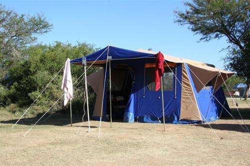 Cristy Sports Villa Lux Canvas Tent 6 Sleeper 3m x 4m x 2.1m