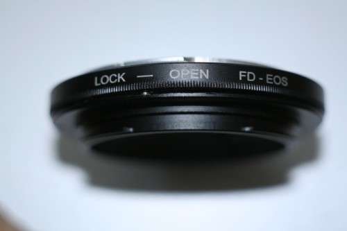 Canon FD Lens to Canon Eos Adapter