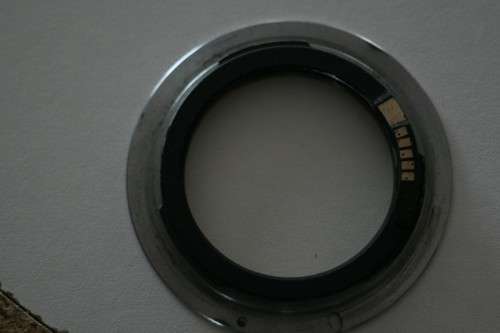 M42 Lens to canon Eos Adapter with AF Confirm Chip