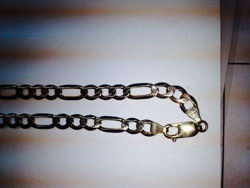 9ct mens gold thick figaro chain, AWESOME XMAS GIFT
