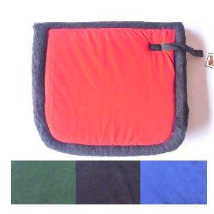 Beautiful Brand New Square Wool lined Numnah/Saddle Pad with Velvet Upper