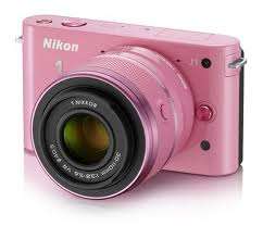 Nikon J1 10.1 MP Digital Camera - Pink (Kit w/ VR 10-30mm and VR 30-110mm Lenses)