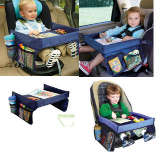 Kids Travel Snack and Play Tray