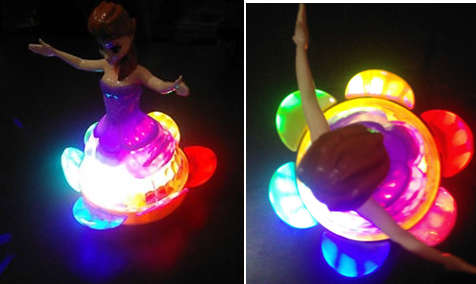 Dancing LED Doll