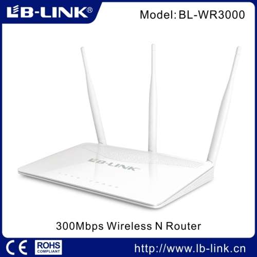 LB-LINK WIRELESS N ROUTER 300Mbps model:BL-WR3000