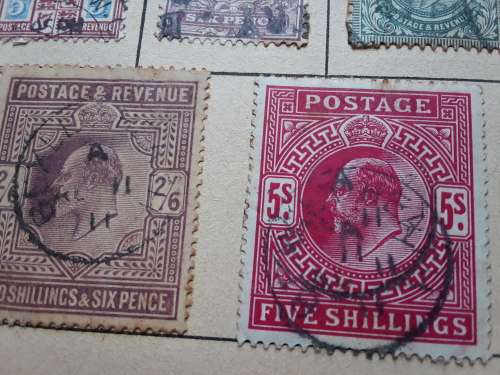 GB. Queen Victoria Stamps & Coin from 1840. Original. Excellent condition