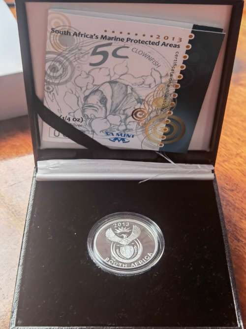 !!!!!! R99 SALE !!!!!!! 2013 PROOF MARINE PROTECTED AREAS 5 CENTS