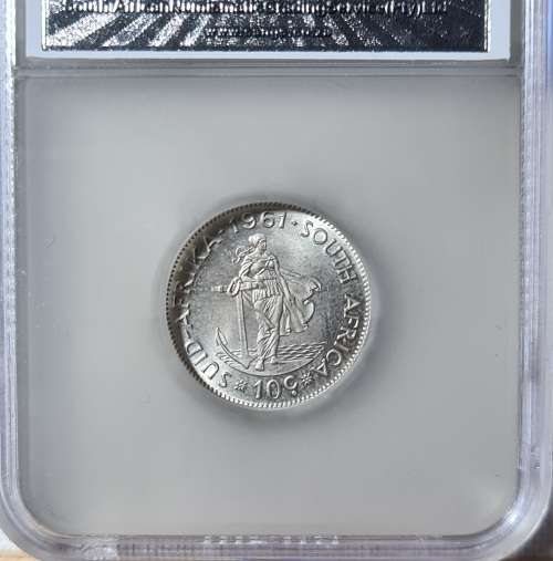 1961 MS62 - 10 Cent