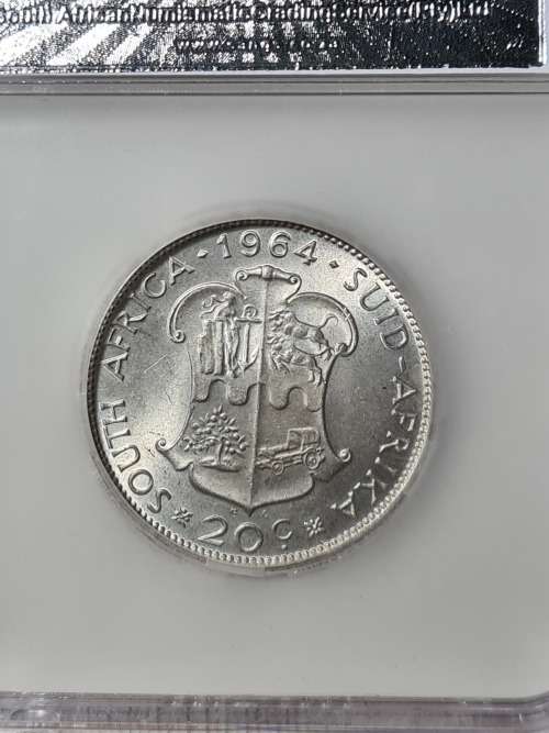 1964 MS64 - 20 Cent