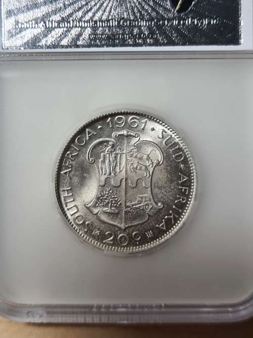 1961 MS64 - 20 Cent