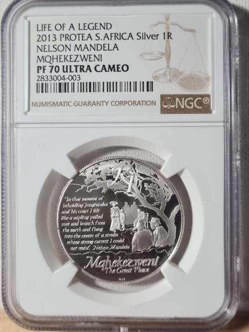 FINEST GRADE!!!!   2013 PF70 LIFE OF A LEGEND - SILVER